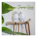 Decorative Bird Wall Hook Rack with Wooden Branch Design