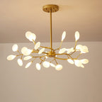 Modern Firefly LED Chandelier – Branched Acrylic Pendant Light