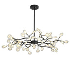 Modern Firefly LED Chandelier – Branched Acrylic Pendant Light