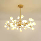 Modern Firefly LED Chandelier – Branched Acrylic Pendant Light