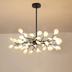 Modern Firefly LED Chandelier – Branched Acrylic Pendant Light