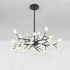Modern Firefly LED Chandelier – Branched Acrylic Pendant Light