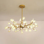 Modern Firefly LED Chandelier – Branched Acrylic Pendant Light