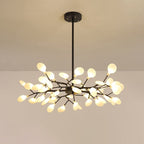 Modern Firefly LED Chandelier – Branched Acrylic Pendant Light