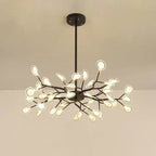 Modern Firefly LED Chandelier – Branched Acrylic Pendant Light