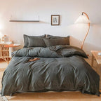 Checkerboard Duvet Cover Bedding Set with Pillowcases for Bedroom
