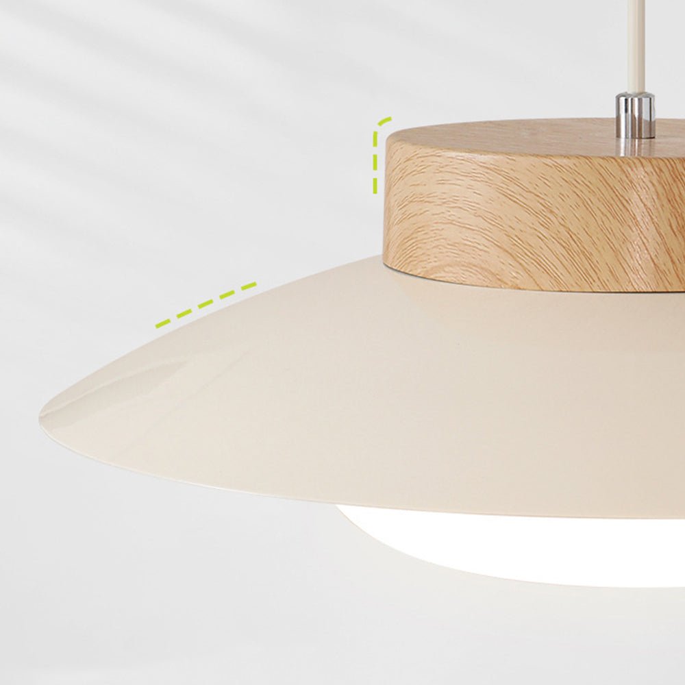 Modern Bowl Pendant Light with LED Glow for Ceiling Lighting