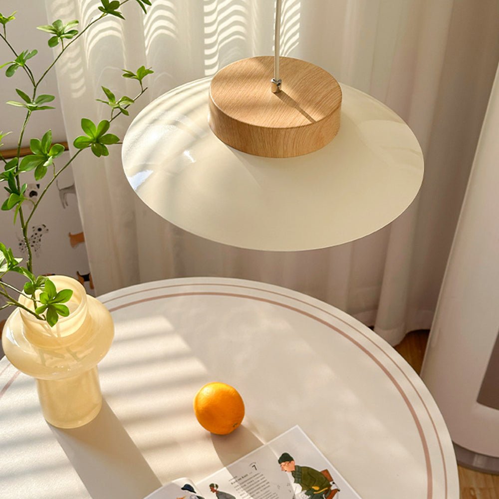 Modern Bowl Pendant Light with LED Glow for Ceiling Lighting
