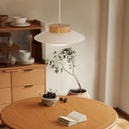 Modern Bowl Pendant Light with LED Glow for Ceiling Lighting