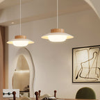 Modern Bowl Pendant Light with LED Glow for Ceiling Lighting