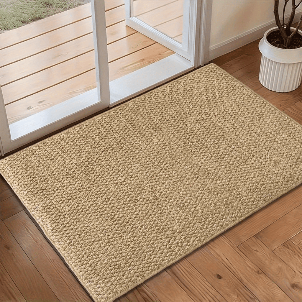 Indoor Entryway Door Mat with Non Slip Backing for Floor Protection