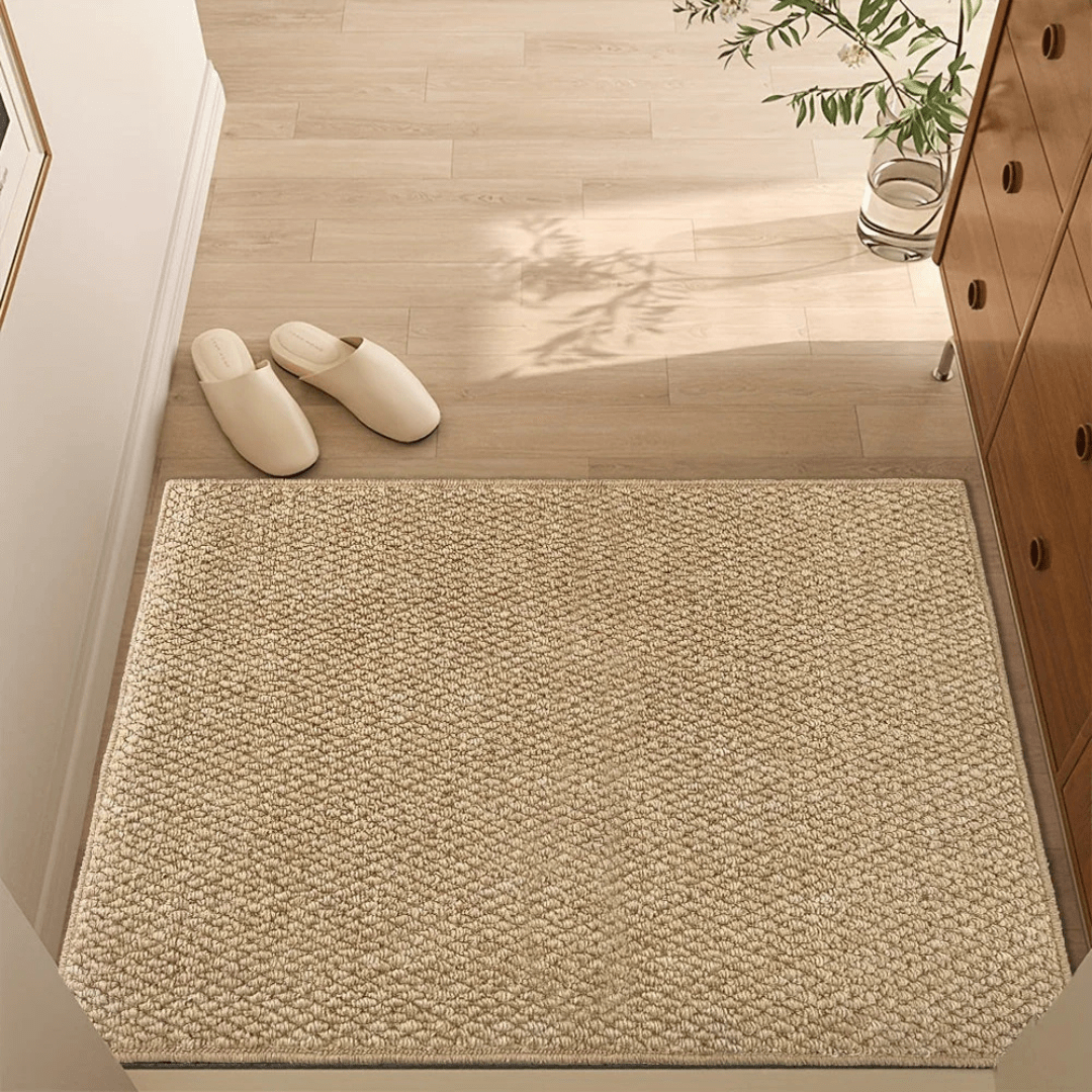 Indoor Entryway Door Mat with Non Slip Backing for Floor Protection