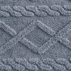 Velvet Mattress Protector with Fitted Skirt for Bed Protection