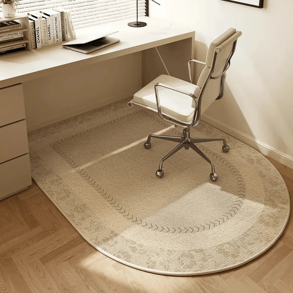 Office Chair Floor Mat with Non Slip Base for Desk and Workspace