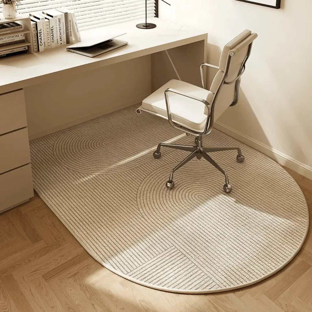 Office Chair Floor Mat with Non Slip Base for Desk and Workspace