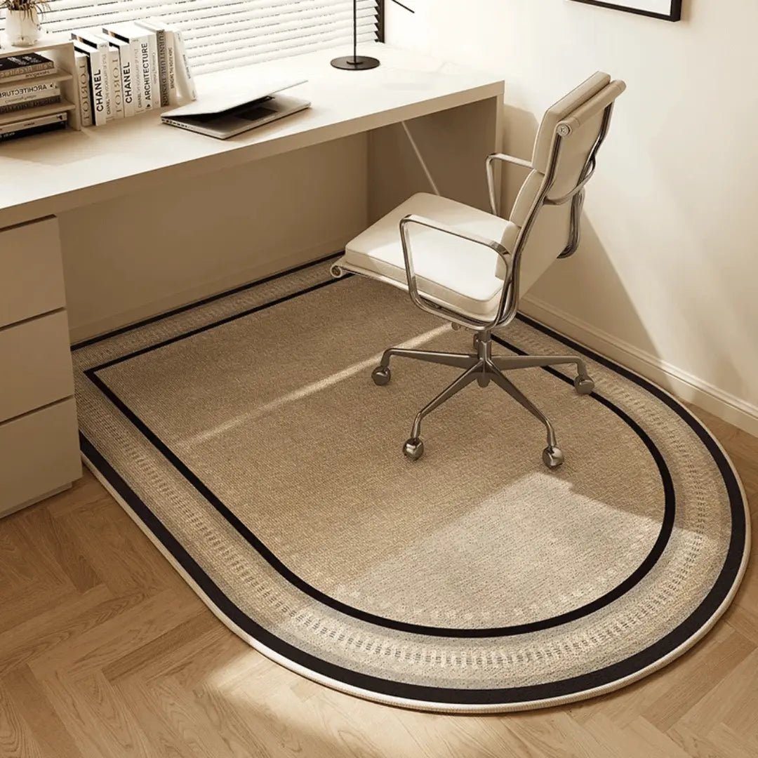 Office Chair Floor Mat with Non Slip Base for Desk and Workspace