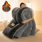 Plush Duvet Cover Bedding Set with Pillowcases for Winter Comfort