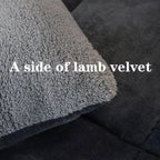 Plush Duvet Cover Bedding Set with Pillowcases for Winter Comfort