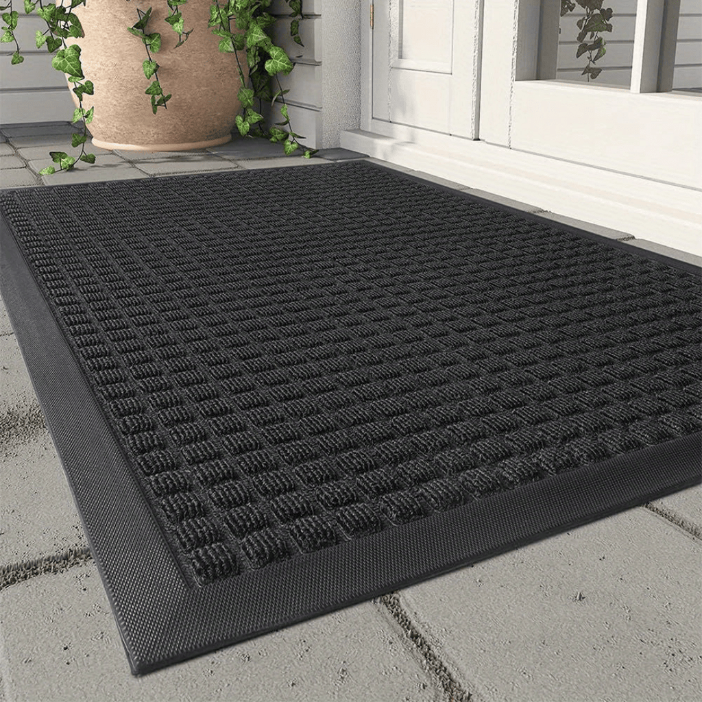 Indoor Outdoor Doormat with Non Slip Backing for Entryway