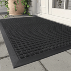 Indoor Outdoor Doormat with Non Slip Backing for Entryway