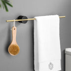 Wall Mounted Metal Towel Rack with Single Bar Design