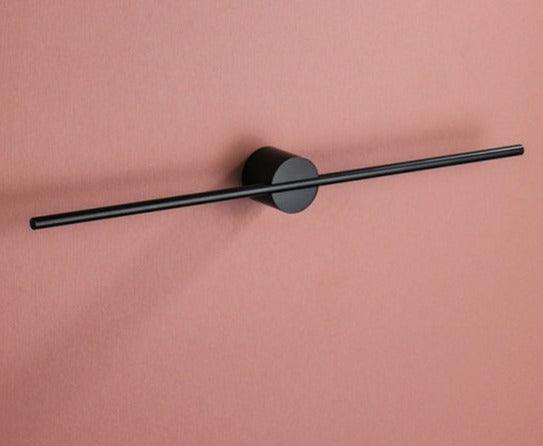 Wall Mounted Metal Towel Rack with Single Bar Design