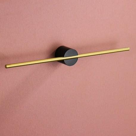 Wall Mounted Metal Towel Rack with Single Bar Design