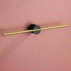 Wall Mounted Metal Towel Rack with Single Bar Design