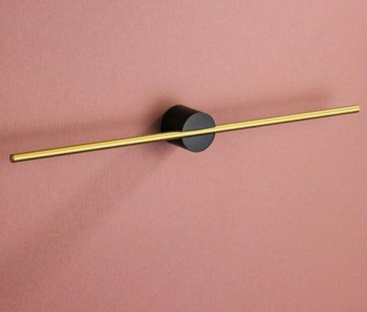 Wall Mounted Metal Towel Rack with Single Bar Design