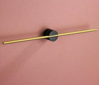 Wall Mounted Metal Towel Rack with Single Bar Design
