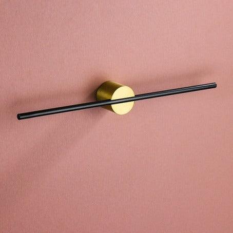 Wall Mounted Metal Towel Rack with Single Bar Design