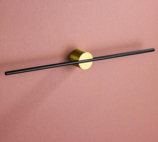 Wall Mounted Metal Towel Rack with Single Bar Design