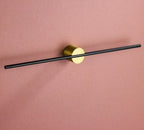 Wall Mounted Metal Towel Rack with Single Bar Design