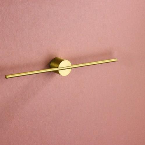 Wall Mounted Metal Towel Rack with Single Bar Design