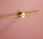 Wall Mounted Metal Towel Rack with Single Bar Design