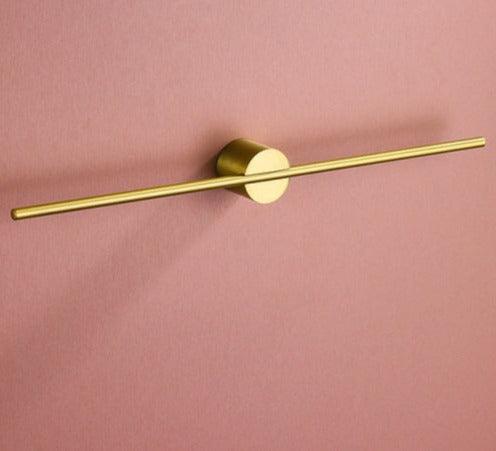 Wall Mounted Metal Towel Rack with Single Bar Design