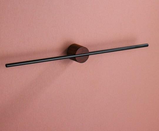 Wall Mounted Metal Towel Rack with Single Bar Design