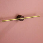 Wall Mounted Metal Towel Rack with Single Bar Design