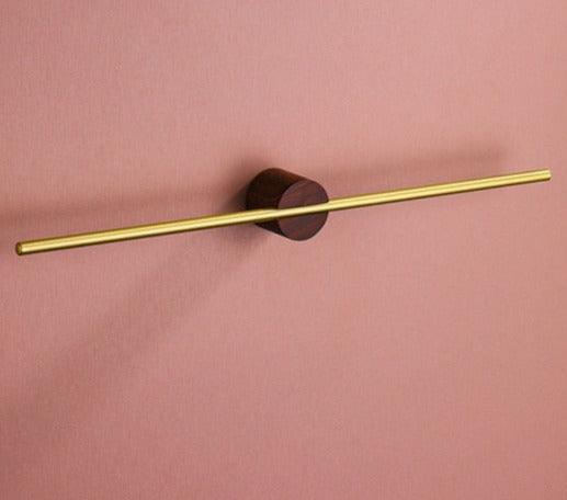 Wall Mounted Metal Towel Rack with Single Bar Design